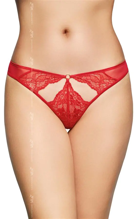 ⁨G-String 2497 czerwony (kolor czerwony, rozmiar M/L)⁩ w sklepie Wasserman.eu