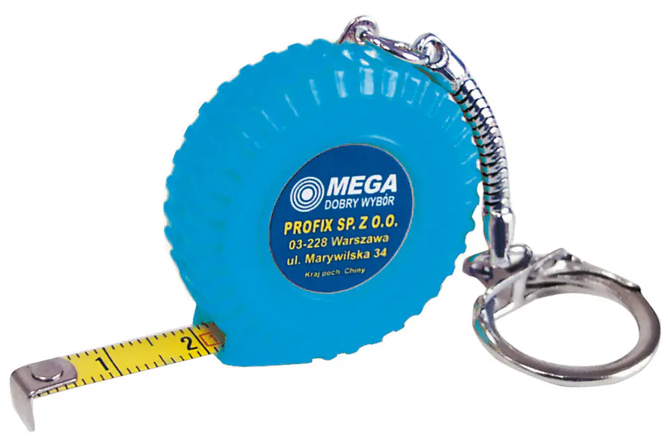 ⁨20101 Roll-up measure, keychain, 1m, Mega⁩ at Wasserman.eu