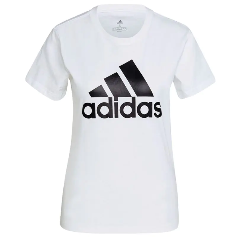 ⁨Koszulka adidas Essentials Regular W GL0649 (kolor Biały, rozmiar L)⁩ w sklepie Wasserman.eu