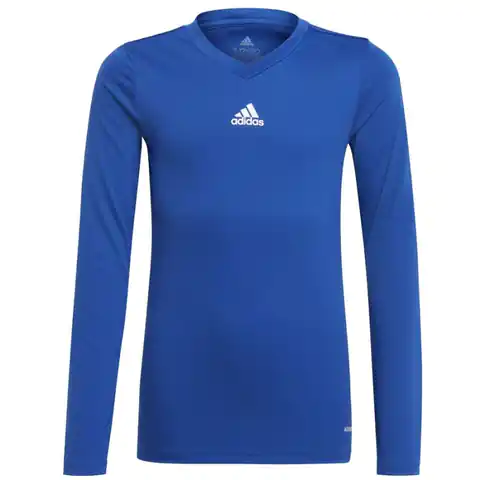 ⁨Koszulka adidas Team Base Tee Jr GK9087 (kolor Niebieski, rozmiar 152 cm)⁩ w sklepie Wasserman.eu