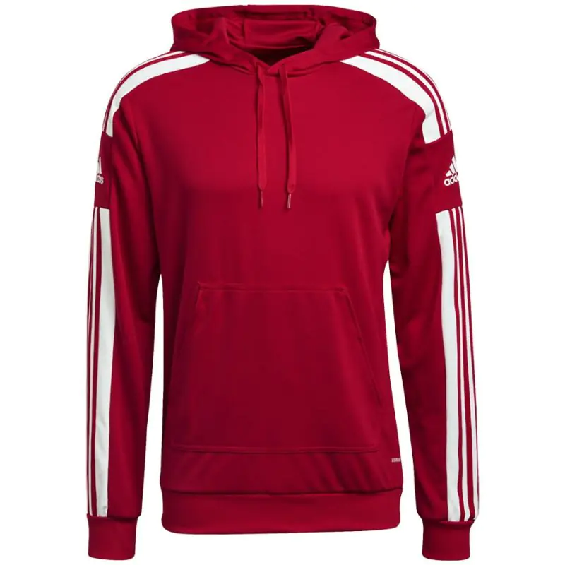 ⁨Bluza adidas Squadra 21 Hoody M GP6435 (kolor Czerwony, rozmiar L)⁩ w sklepie Wasserman.eu