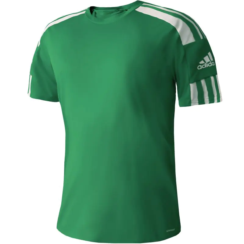 ⁨Koszulka adidas Squadra 21 JSY M (kolor Zielony, rozmiar S)⁩ w sklepie Wasserman.eu