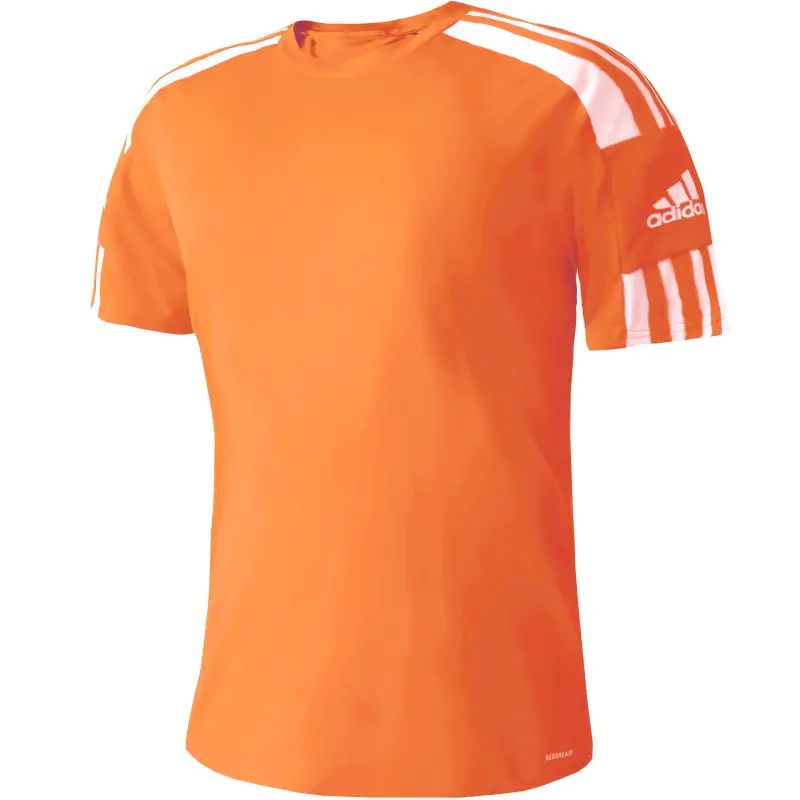 ⁨Koszulka adidas Squadra 21 Jr (kolor Pomarańczowy, rozmiar 116)⁩ w sklepie Wasserman.eu