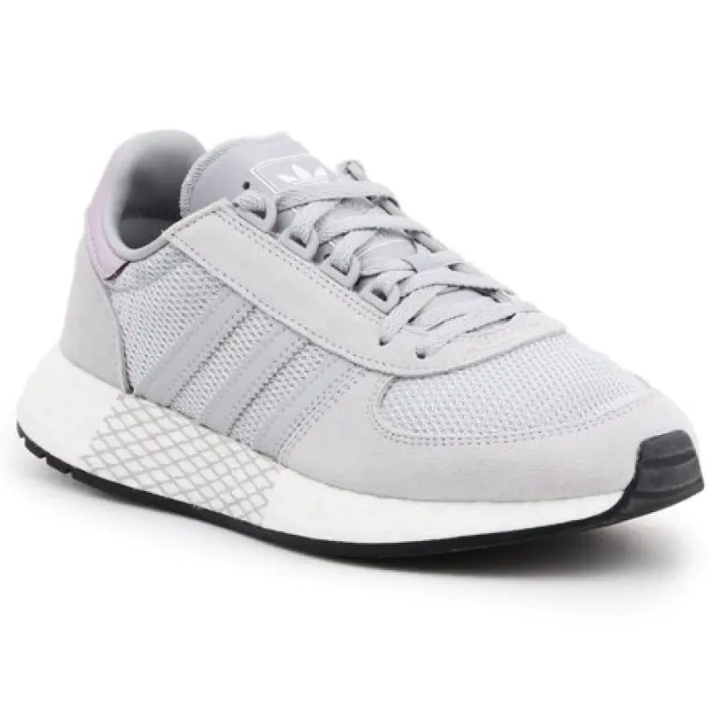 ⁨Buty adidas Marathon Tech W (kolor Szary/Srebrny, rozmiar EU 38)⁩ w sklepie Wasserman.eu