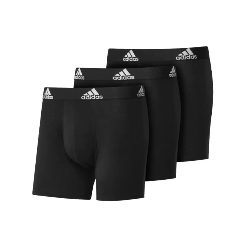 ⁨Bielizna adidas Bos Briefs 3 Pairs M (kolor Czarny, rozmiar S)⁩ w sklepie Wasserman.eu