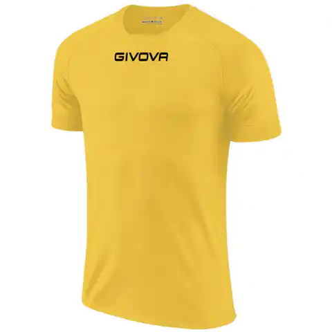 ⁨Koszulka Givova Capo MC M MAC03 (kolor Żółty, rozmiar XS)⁩ w sklepie Wasserman.eu