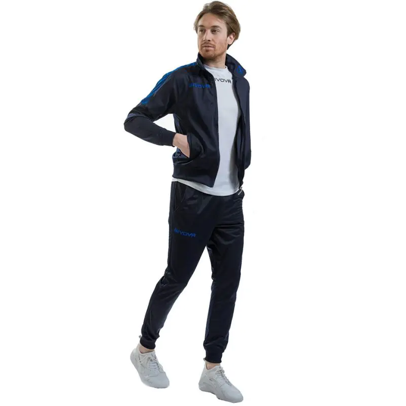 ⁨Givova Tuta Revolution Tracksuit navy blue-blue TR033 0402 2XS⁩ at Wasserman.eu