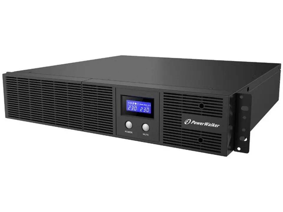 ⁨UPS Line-Interactive 1200VA Rack 19 4x IEC Out, RJ11/RJ45 In/Out, USB, LCD, EPO⁩ w sklepie Wasserman.eu