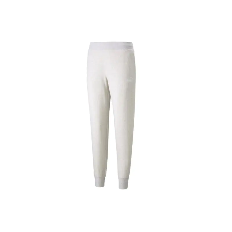 ⁨Spodnie Puma Essential Logo Pants W 586841 (kolor Beżowy/Kremowy, rozmiar L)⁩ w sklepie Wasserman.eu