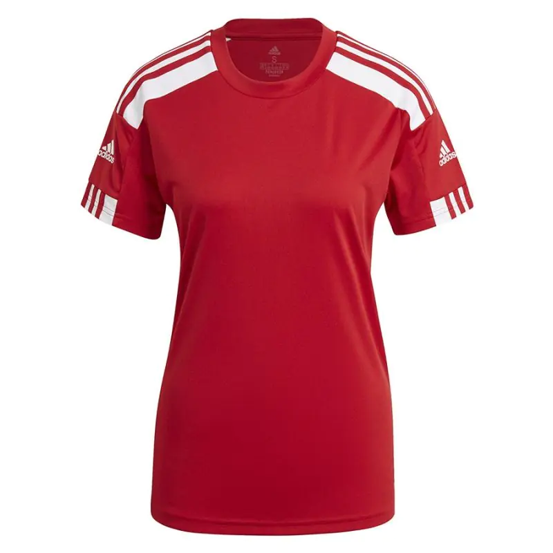 ⁨Koszulka adidas Squadra 21 JSY W (kolor Czerwony, rozmiar L)⁩ w sklepie Wasserman.eu