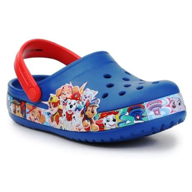 ⁨Klapki Crocs Psi Patrol FL Paw Patrol Band Clog Jr 205509 (kolor Niebieski, rozmiar EU 19/20)⁩ w sklepie Wasserman.eu