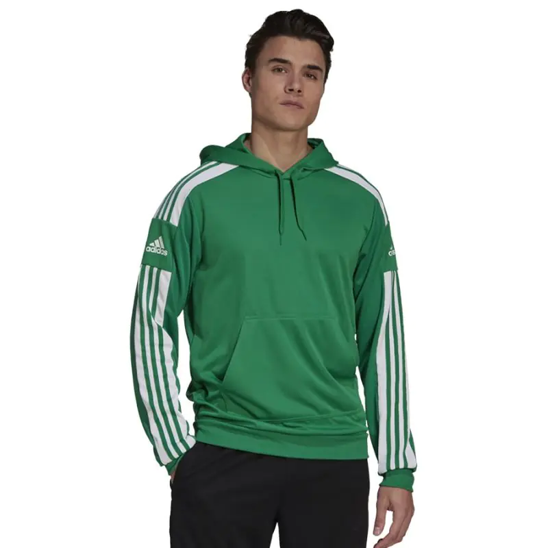 ⁨Bluza adidas Squadra 21 Hoody M (kolor Zielony, rozmiar L)⁩ w sklepie Wasserman.eu