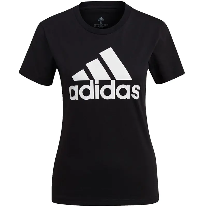 ⁨Koszulka adidas Essentials Regular T-Shirt W (kolor Czarny, rozmiar M)⁩ w sklepie Wasserman.eu