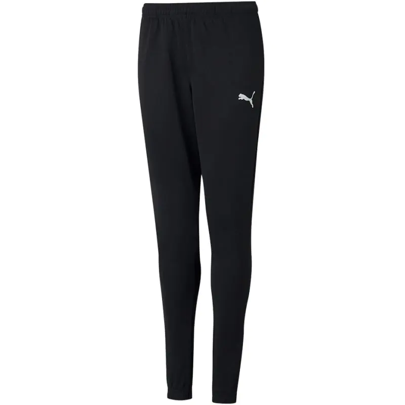 ⁨Spodnie Puma teamRISE Poly Training Pants Junior 657391 (kolor Czarny, rozmiar 128cm)⁩ w sklepie Wasserman.eu