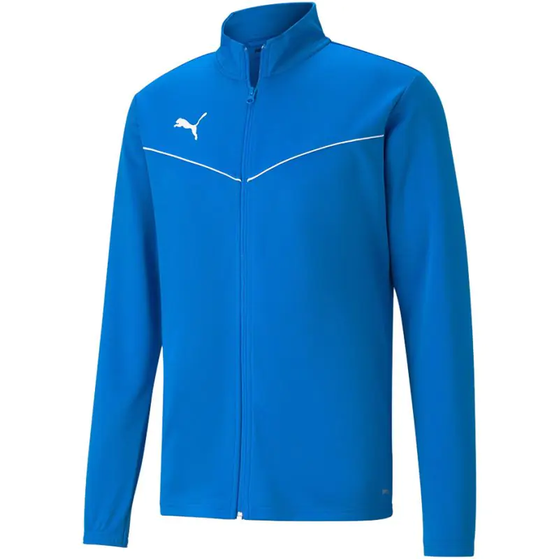 ⁨Bluza Puma teamRise Training Poly Jacket M 657392 (kolor Niebieski, rozmiar S)⁩ w sklepie Wasserman.eu