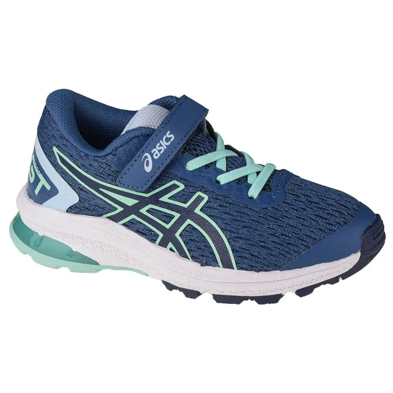 ⁨Buty Asics GT-1000 9 PS Jr 1014A151 (kolor Granatowy, rozmiar 27)⁩ w sklepie Wasserman.eu