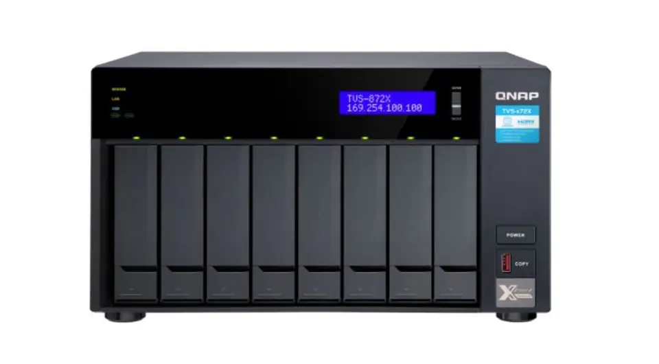 TVS-872X-i5-8G 8x0HDD Intel Core i5-8400T 8GB at Wasserman.eu