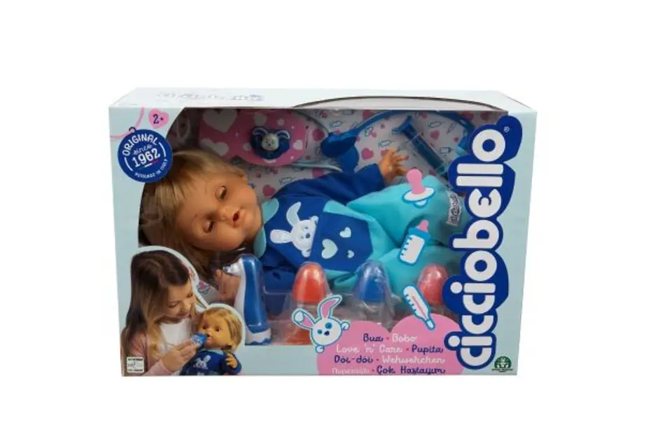 Dante Ciciobello Bua doll had a cold at Wasserman.eu