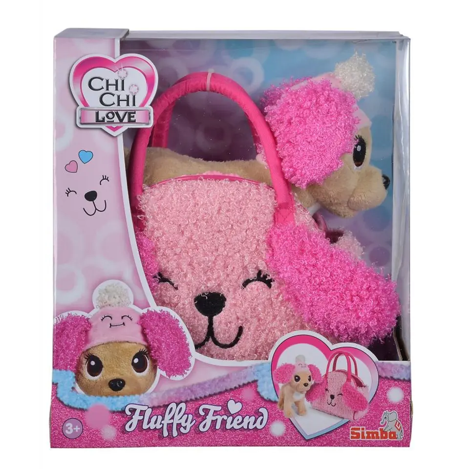 ⁨Plush toy Chi Chi Love Fluffy friend⁩ at Wasserman.eu