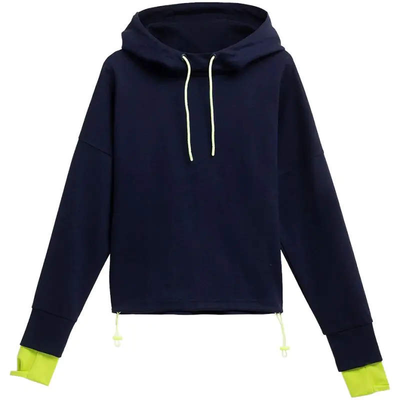 ⁨Women's sweatshirt 4F navy blue H4L21 BLD025 31S S⁩ at Wasserman.eu