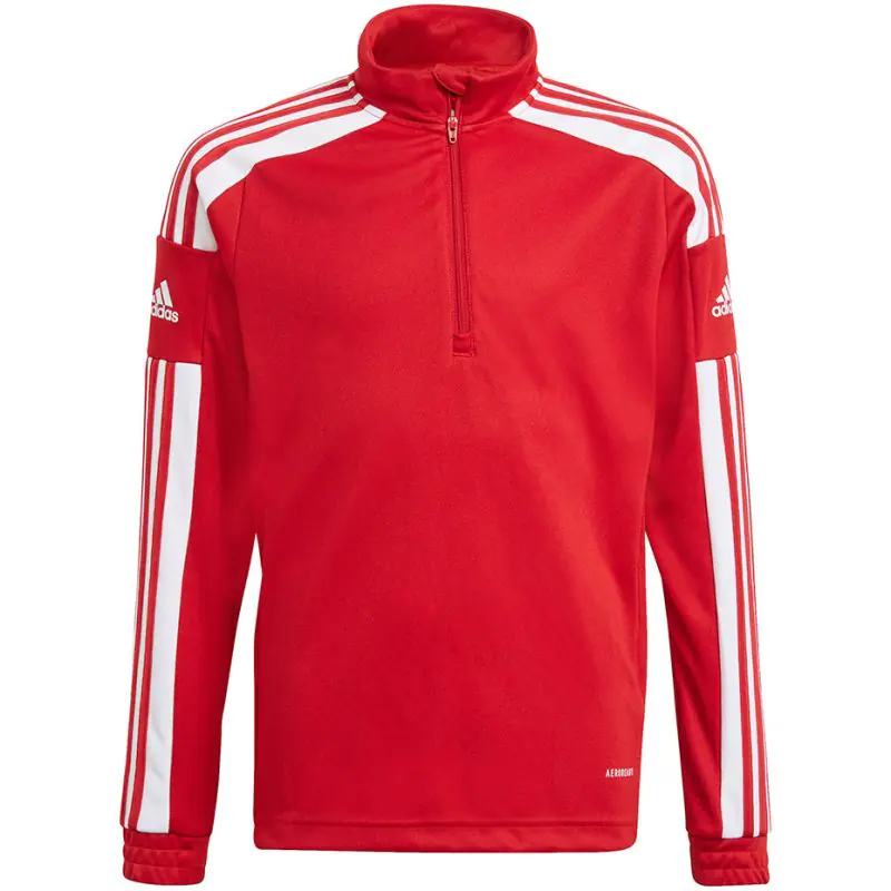 ⁨Bluza adidas Squadra 21 Jr GP6470 (kolor Czerwony, rozmiar 116)⁩ w sklepie Wasserman.eu