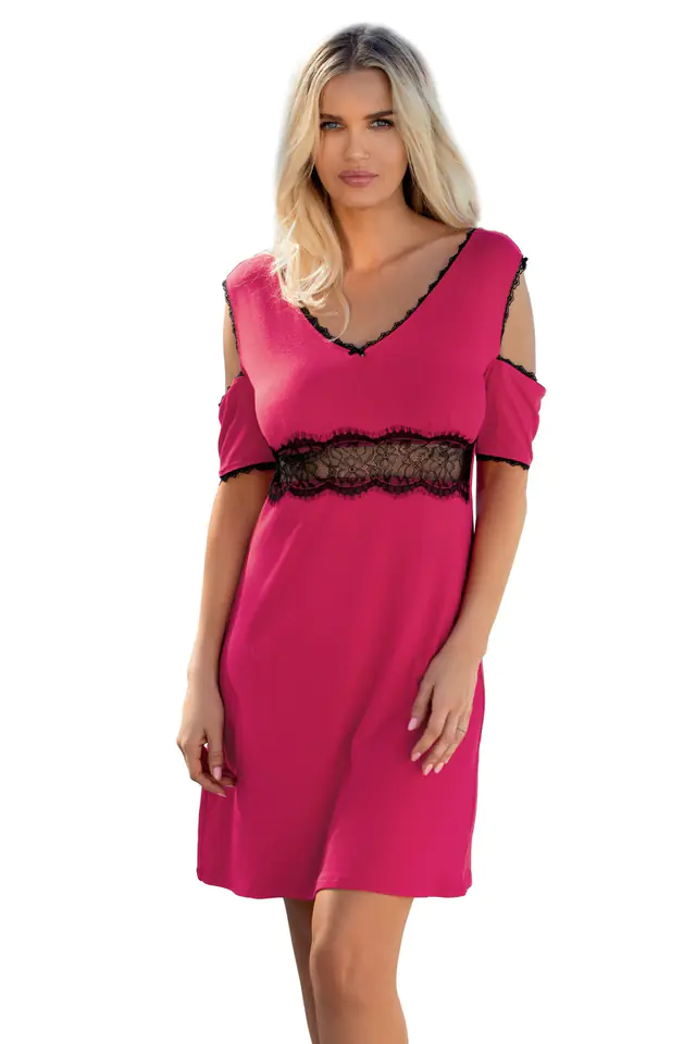 ⁨HALKA RIKKI WISKOZA PINK (kolor pinkowy, rozmiar S)⁩ w sklepie Wasserman.eu