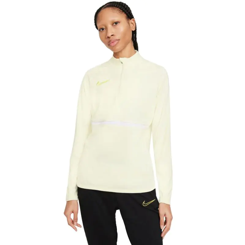 ⁨Nike NK Df Academy 21 Drill Top Women's Sweatshirt Beige CV2653 113 XL⁩ at Wasserman.eu