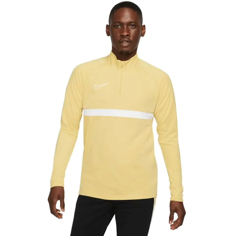 ⁨Nike NK Df Academy21 Drill Top Yellow Sweatshirt CW6110 700 XL⁩ at Wasserman.eu