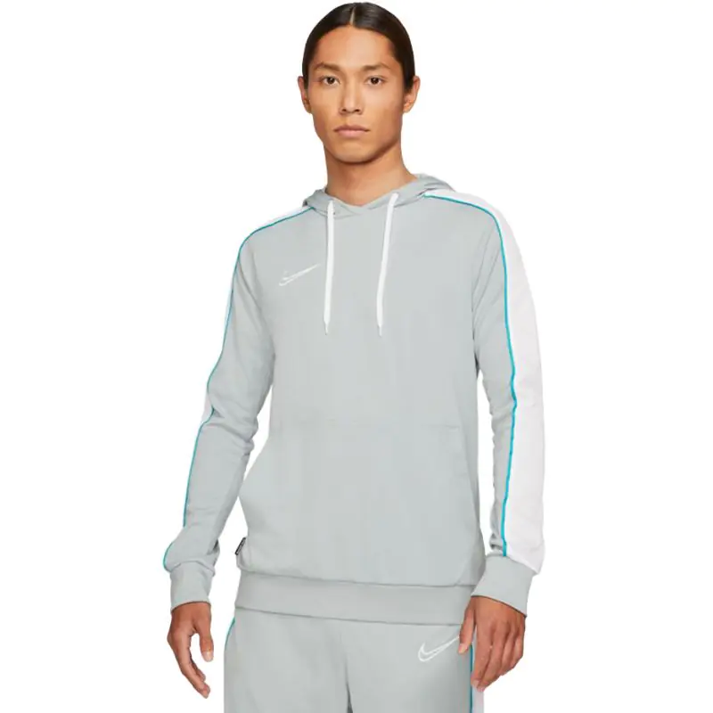 ⁨Bluza Nike NK Dry Academy Hoodie Po FP JB M CZ0966 (kolor Szary/Srebrny, rozmiar L)⁩ w sklepie Wasserman.eu