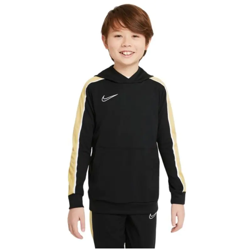 ⁨Nike NK Dry Academy Hoodie Po FP JB black-gold CZ0970 011⁩ at Wasserman.eu