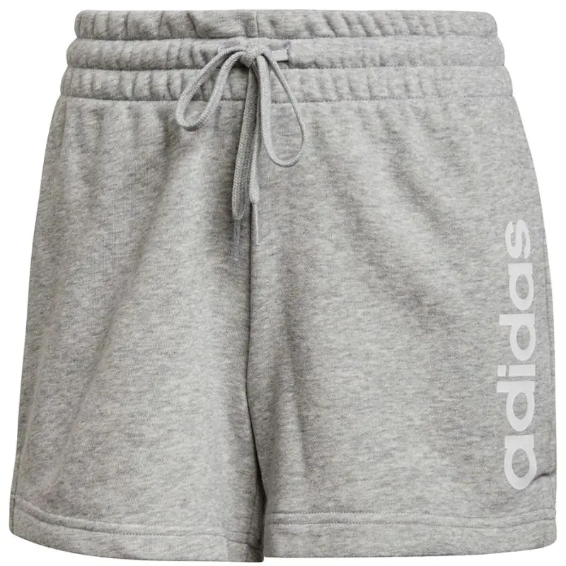 ⁨Spodenki adidas W Lin Ft W H07874 (kolor Szary/Srebrny, rozmiar L)⁩ w sklepie Wasserman.eu
