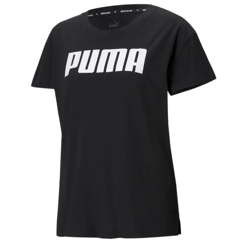 ⁨Koszulka Puma RTG Logo Tee W 586454 (kolor Czarny, rozmiar M)⁩ w sklepie Wasserman.eu