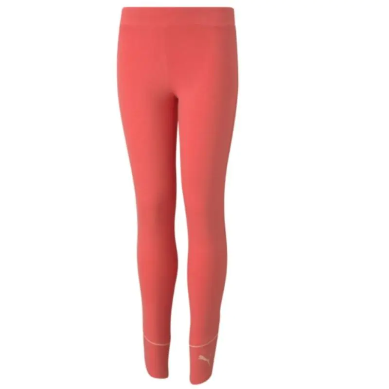 ⁨Legginsy Puma Alpha Leggings G Jr 586176 (kolor Pomarańczowy, rozmiar 128cm)⁩ w sklepie Wasserman.eu