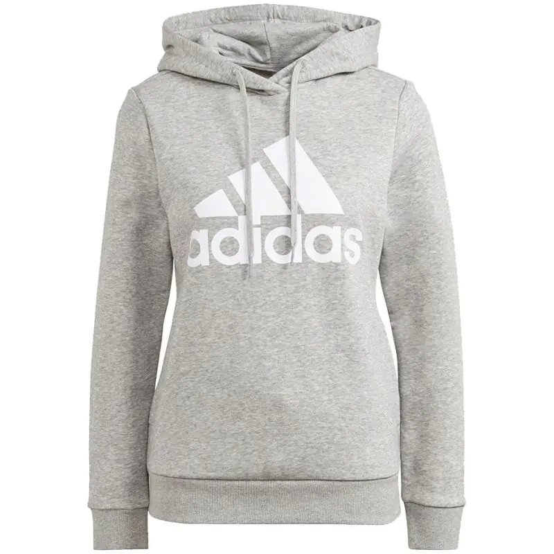 ⁨Bluza adidas Loungewear Es W GL0719 (kolor Szary/Srebrny, rozmiar L)⁩ w sklepie Wasserman.eu