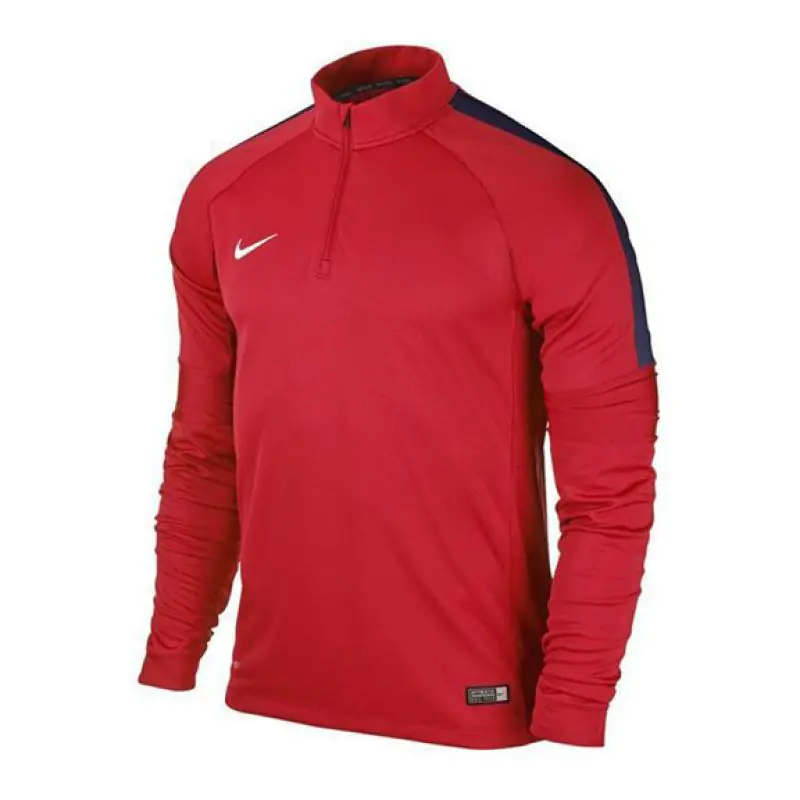 ⁨Bluza Nike Squad 15 Ignite Midlayer Jr 646404 (kolor Czerwony, rozmiar XS (122-128cm))⁩ w sklepie Wasserman.eu