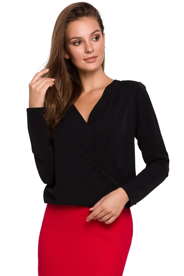 ⁨K037 Blouse - black (Colour black, Size L (40))⁩ at Wasserman.eu