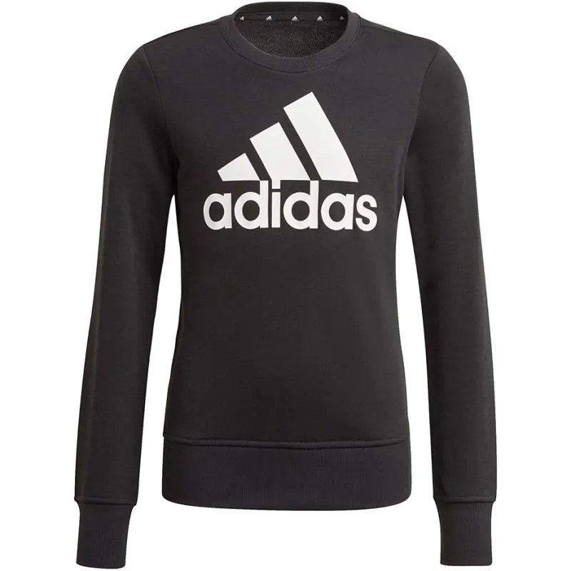 ⁨Bluza adidas Essentials Big Logo Jr GP0040 (kolor Czarny, rozmiar 140cm)⁩ w sklepie Wasserman.eu