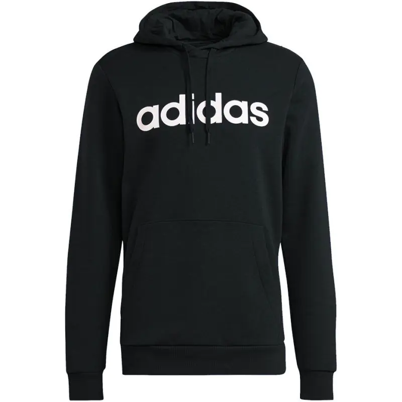 ⁨Bluza adidas Essentials Hoodie M GK9057 (kolor Czarny, rozmiar S)⁩ w sklepie Wasserman.eu