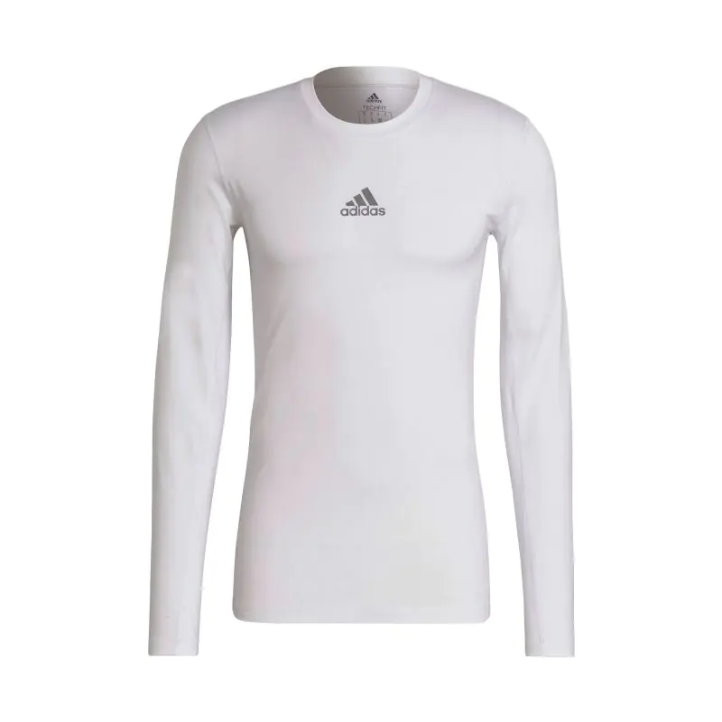 ⁨Koszulka adidas TechFit Compression M GU7334 (kolor Biały, rozmiar XL)⁩ w sklepie Wasserman.eu