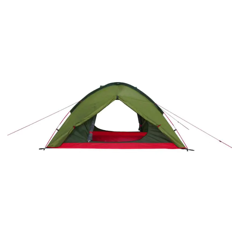 ⁨High Peak Woodpecker 3 3 person(s) Green, Red Dome/Igloo tent 10195⁩ at Wasserman.eu