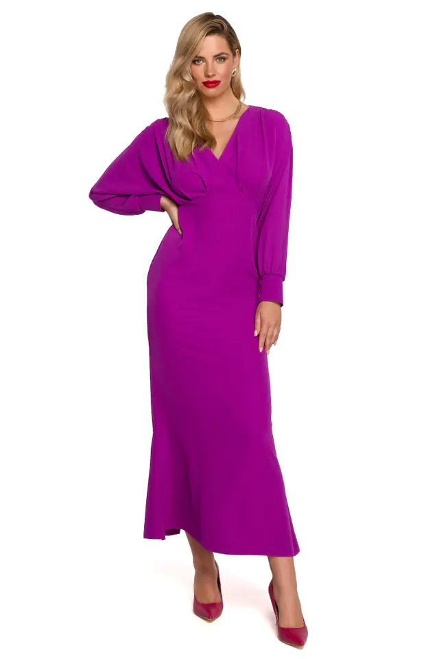 ⁨K143 Dress fish with kimono top - lavender (Color: purple, Size L (40))⁩ at Wasserman.eu