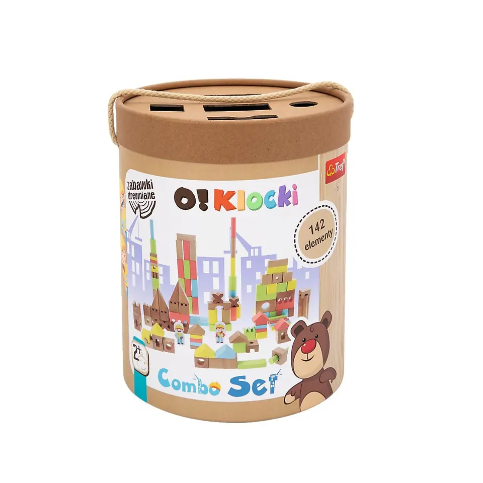 Wooden blocks O!Klocki Combo 142 pcs at Wasserman.eu