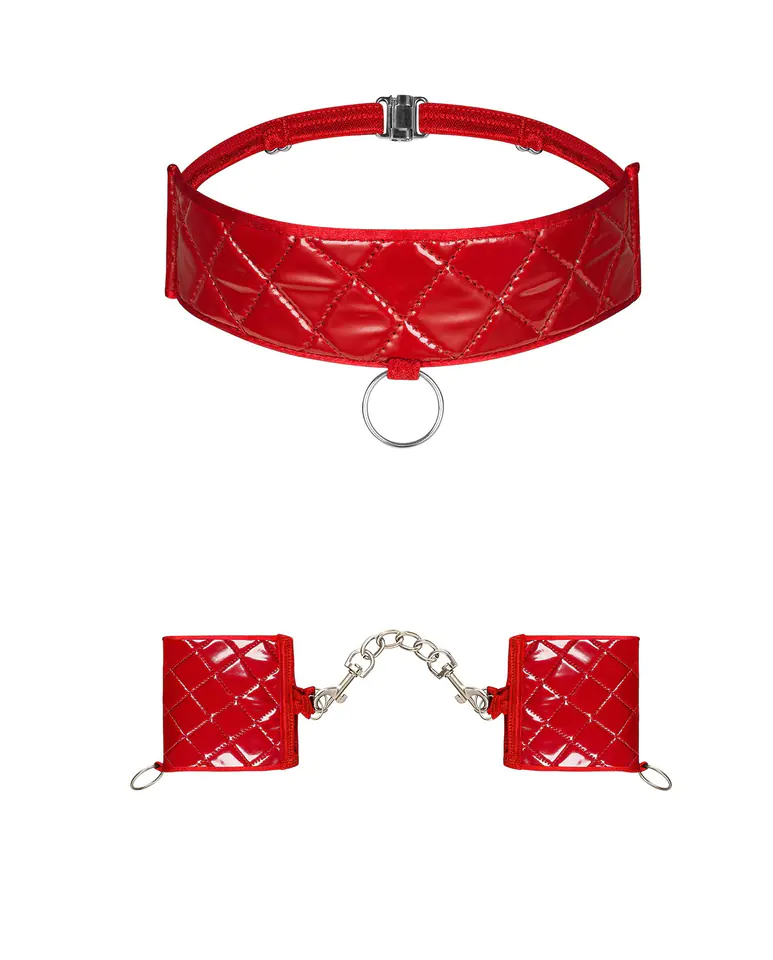 ⁨Hunteria chker handcuffs red (O/S size)⁩ at Wasserman.eu