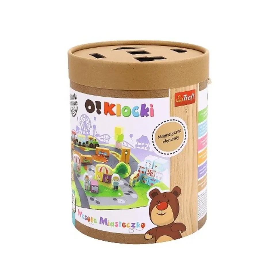 Wooden blocks O!Klocki Amusement park at Wasserman.eu