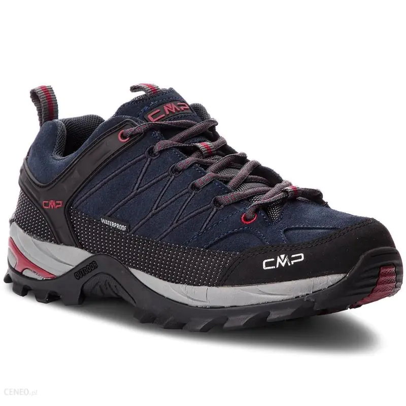 ⁨Buty CMP Rigel Low M 3Q13247 (kolor Granatowy, rozmiar 46)⁩ w sklepie Wasserman.eu