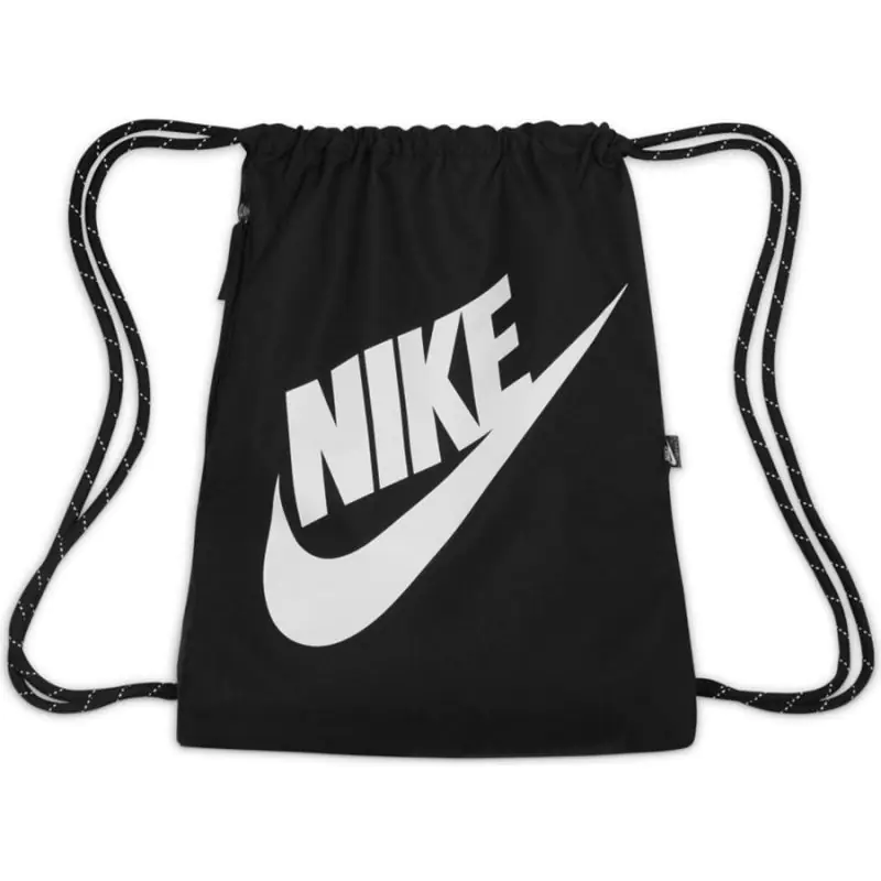 ⁨Worek Plecak Nike Heritage Drawstring Bag DC4245 (kolor czarny)⁩ w sklepie Wasserman.eu