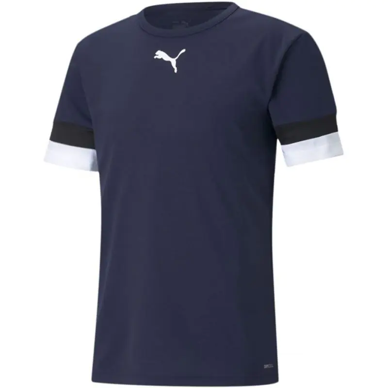 ⁨Koszulka Puma teamRISE Jersey M 704932 (kolor Granatowy, rozmiar M)⁩ w sklepie Wasserman.eu