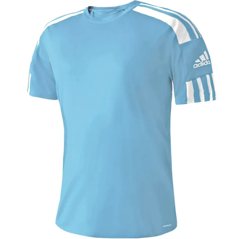 ⁨Koszulka adidas Squadra 21 Jr (kolor Niebieski, rozmiar 116)⁩ w sklepie Wasserman.eu