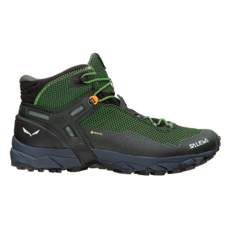 ⁨Buty trekkingowe Salewa Ms Ultra Flex 2 Mid GTX M 61387 (kolor Zielony, rozmiar EU 39)⁩ w sklepie Wasserman.eu