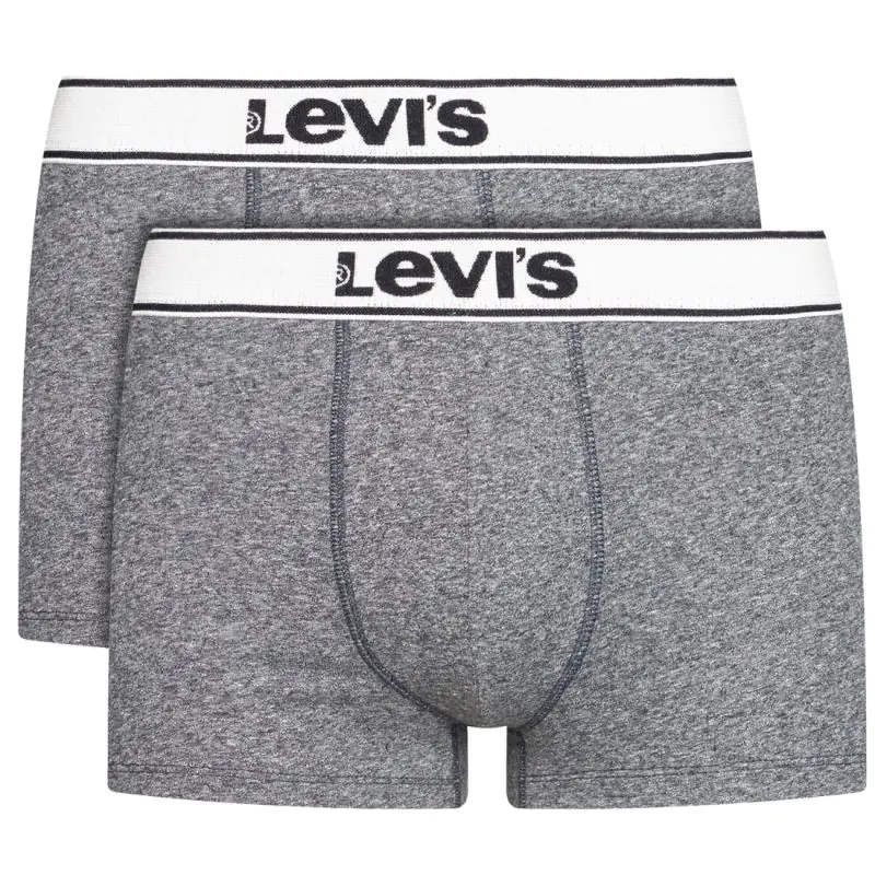 ⁨Bielizna Levi's Trunk 2 Pairs Briefs 37149 (kolor Szary/Srebrny, rozmiar S D-E)⁩ w sklepie Wasserman.eu